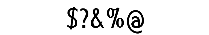 Juju-CondensedBold Font OTHER CHARS