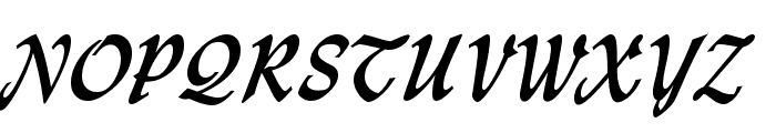 Lynda Cursive Bold Font UPPERCASE