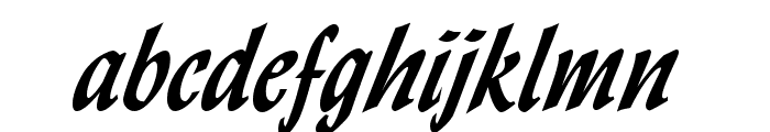 Lynda Cursive Bold Font LOWERCASE