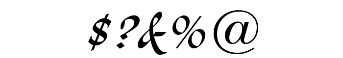 Lynda Cursive Normal Font OTHER CHARS