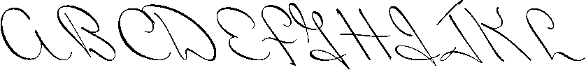Miss Blaker Font LOWERCASE