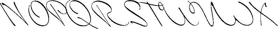 Miss Blaker Font LOWERCASE