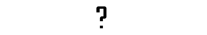 Mudhens Fill Font OTHER CHARS