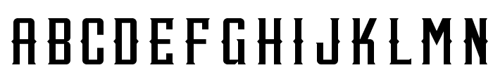 Mudhens Fill Font UPPERCASE