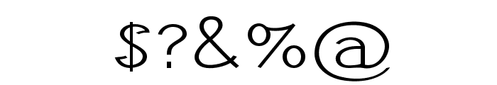 Nana-ExpandedRegular Font OTHER CHARS