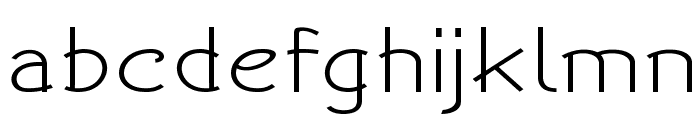 Nana-ExpandedRegular Font LOWERCASE