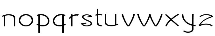 Nana-ExpandedRegular Font LOWERCASE