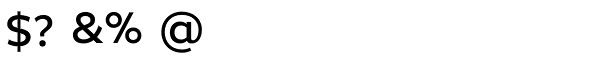 Pluto Sans Regular Font OTHER CHARS
