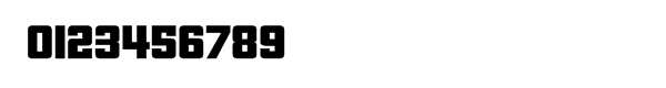 Pricedown Heavy Font OTHER CHARS