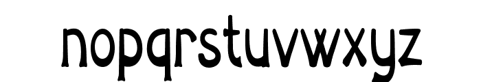 Rockridge-CondensedRegular Font LOWERCASE