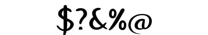 SenchaBold Font OTHER CHARS