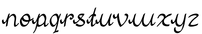Treon-ExpandedBold Font LOWERCASE