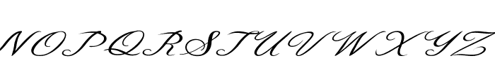 Voladro-ExpandedItalic Font UPPERCASE