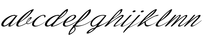 Voladro-ExpandedItalic Font LOWERCASE