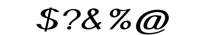 Wiggle-ExpandedRegular Font OTHER CHARS