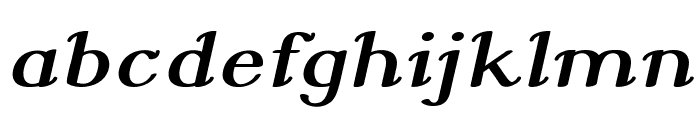 Wiggle-ExpandedRegular Font LOWERCASE