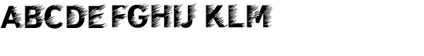 Wind Font UPPERCASE