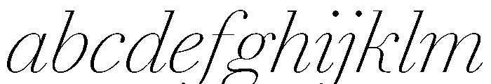 AgathaItalicVAR CondensedThinContrastItalic Instance 6be867f5 FONT
