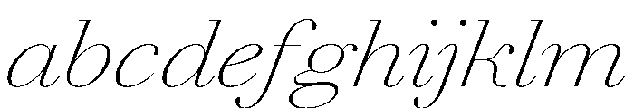 AgathaItalicVAR ExpandedThinContrastItalic Instance E59771e9 FONT