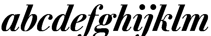 AgathaItalicVAR ExtraCondensedExtraBoldItalic Instance FONT