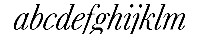 AgathaItalicVAR ExtraCondensedLightItalic Instance E9b617b2 FONT