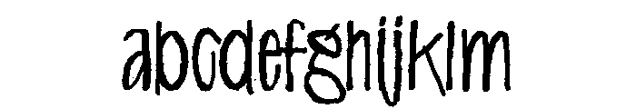 Alphabet Minus Eighty FONT