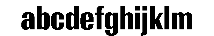 AntarcticaVAR ExtraCondensedBoldContrast Instance FONT