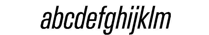 AntarcticaVAR ExtraCondensedBookItalic Instance FONT
