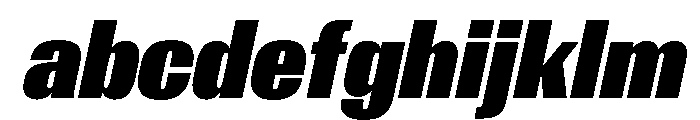 AntarcticaVAR ExtraCondensedExtraBlackItalicContrast Instance FONT