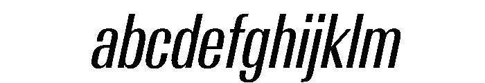 AntarcticaVAR ExtraCondensedItalicContrast Instance FONT