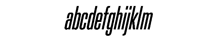 AntarcticaVAR UltraCondensedItalic Instance FONT