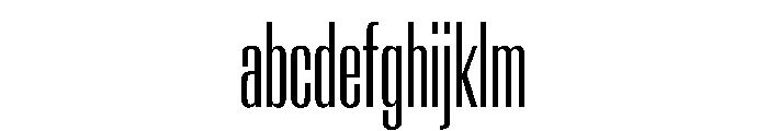 AntarcticaVAR UltraCondensedLightContrast Instance FONT