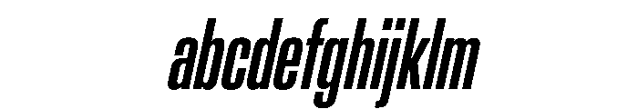 AntarcticaVAR UltraCondensedMediumItalic Instance FONT