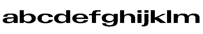 AntarcticaVAR UltraExpandedBoldContrast Instance FONT