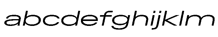 AntarcticaVAR UltraExpandedLightItalic Instance FONT