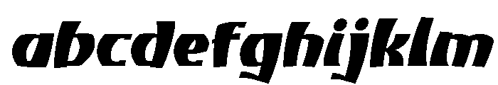 Atikupersonaluse-BlackSlanted FONT