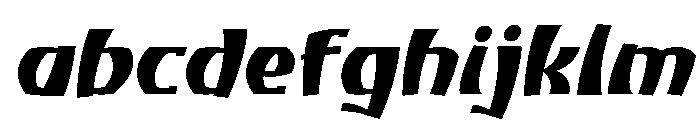 Atikupersonaluse-BoldSlanted FONT