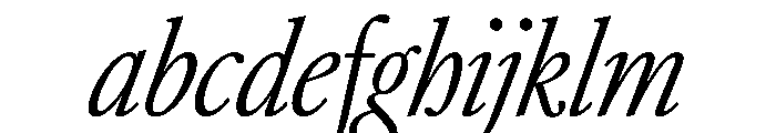 AtacamaItalicVAR ExtraCondensedLightItalic Instance Daea0d7b FONT
