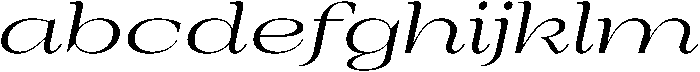 Auralic Variable High Expanded Italic ttf (400) FONT
