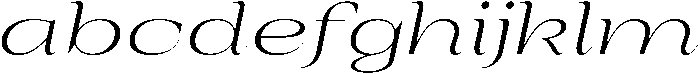 Auralic Variable Light Expanded Italic ttf (300) FONT