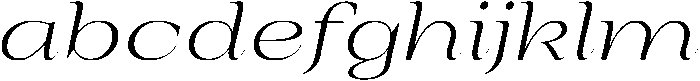 Auralic Variable Light Semi Expanded Italic ttf (300) FONT