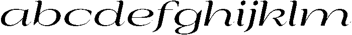 Auralic Variable Medium Expanded Italic ttf (500) FONT