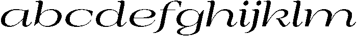 Auralic Variable Medium High Expanded Italic ttf (500) FONT