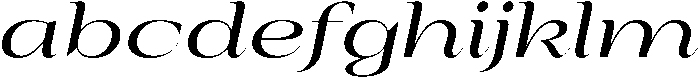 Auralic Variable Medium Semi Expanded Italic ttf (500) FONT