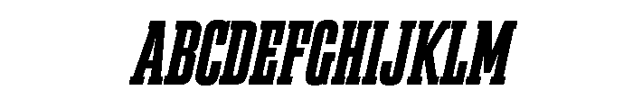 Bigplace Caps XBd XCn Obl FONT
