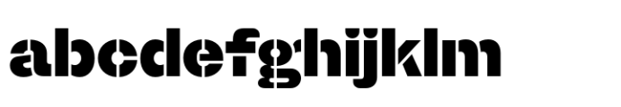 Booster Stencil Extrabold FONT