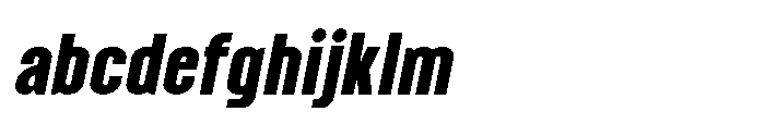 Brightons Black Oblique FONT