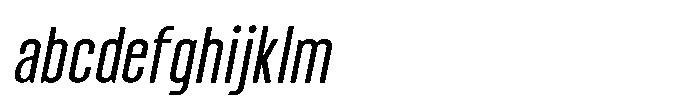 Brightons Light Oblique FONT