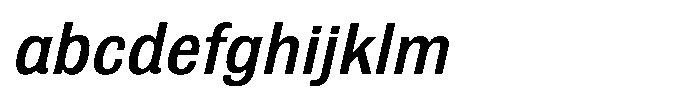 Bulldog Pro Italic Medium FONT