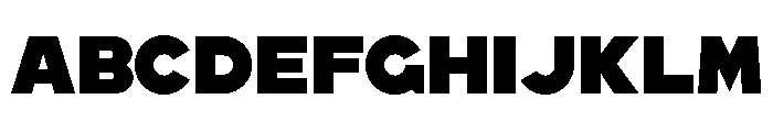 Cartoon Check Black FONT